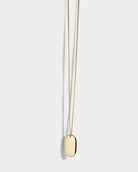 18k Yellow Gold Dog Tag - Ammrada