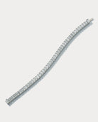Platinum Emerald-cut Tennis Bracelet 46 Diamonds 23.04ct GIA D-F VVS-VS - Ammrada