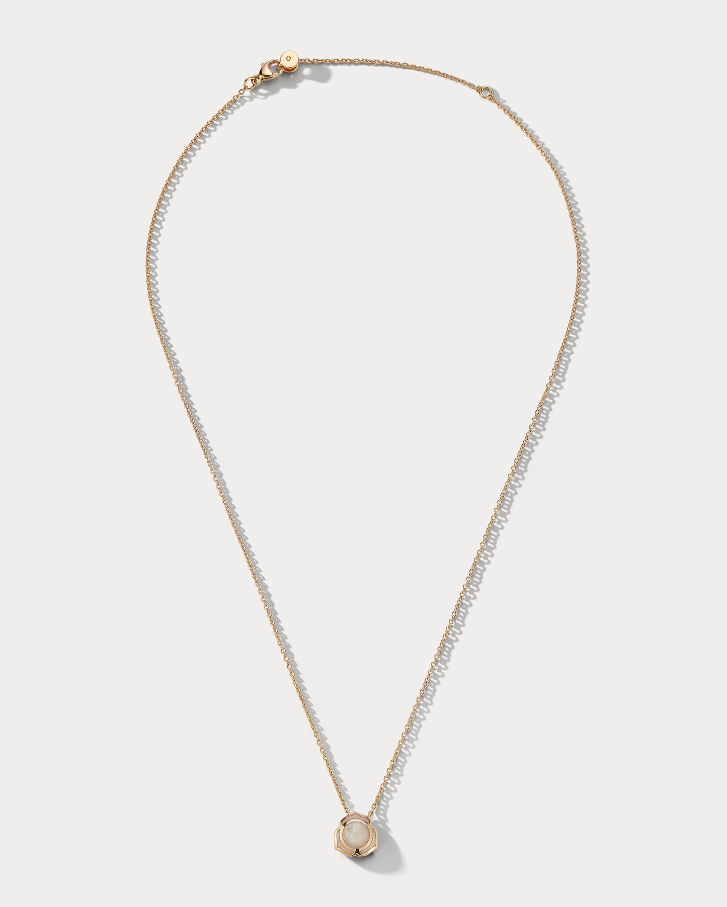 Heartnote Rose Gold and Pearl Ceramic Pendant