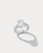Oval Cut Diamond Engagement Ring - Ammrada