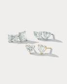 Diamond Cushion-Cut Earrings - Ammrada